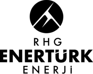 Enertürk Logo Dikey Siyah