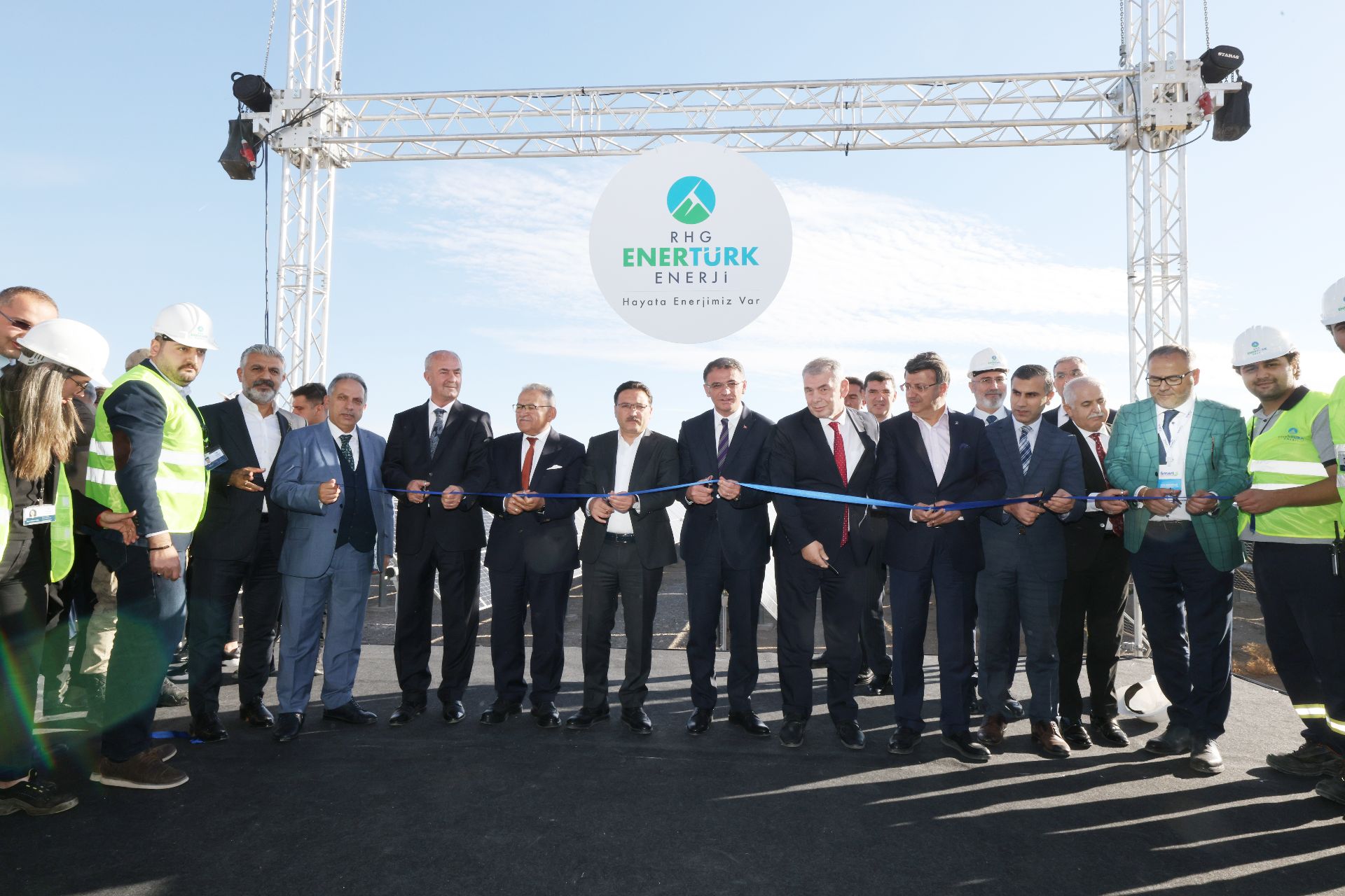 Eastern Anatolia's Largest Solar Energy Plant with Solar Tracking System Has Opened